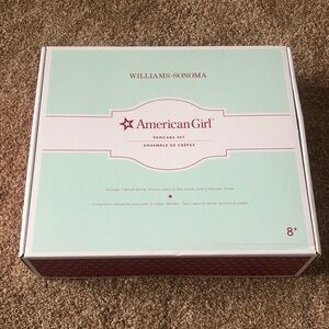 American Girl by Williams-Sonoma Pancake Set New in Box